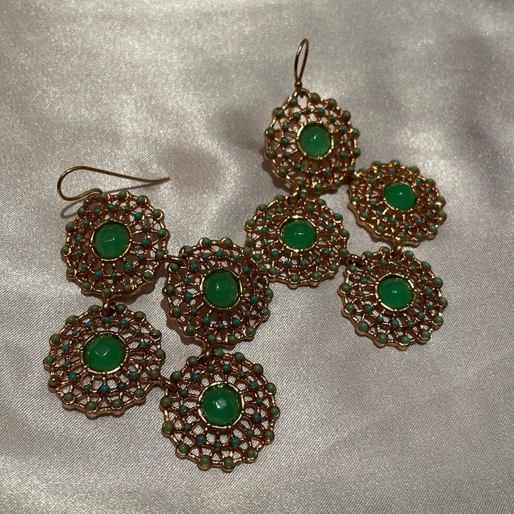 Stella Dot earrings.